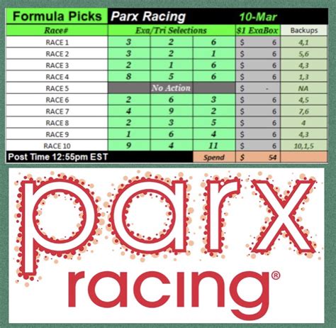 parx racing best picks today.